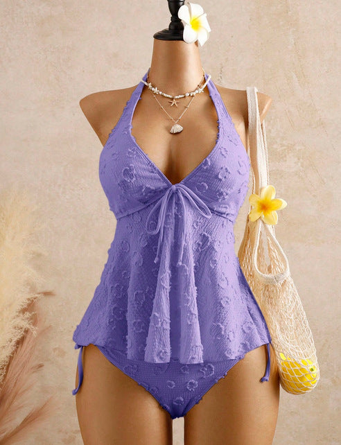 2026 Hottest Item☀️Limited Offer! Slimming Peplum Tankini👙