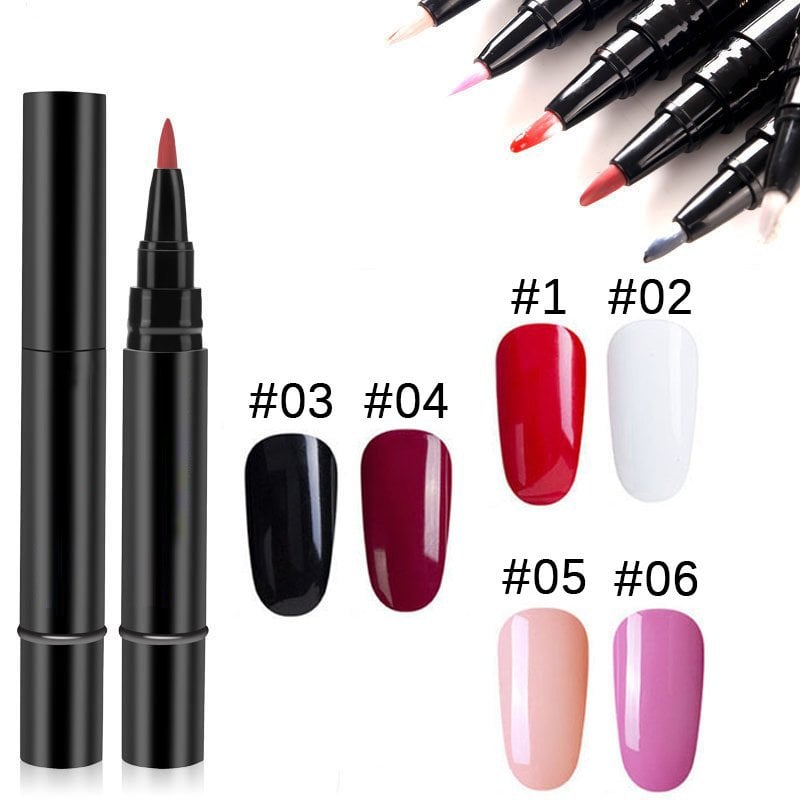 💅 Limited Time Buy 1 Get 1 Free - $19.99! ✨One Step Nail Gel Pen🎨Free handheld mini UV nail lamp💡