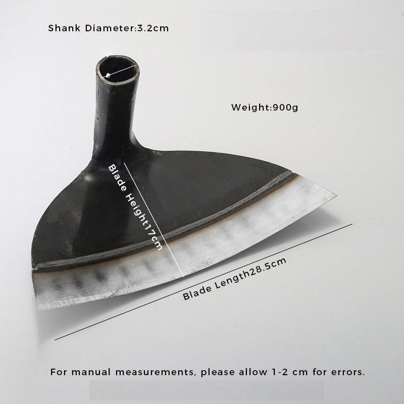 Thickened Manganese Steel Weeding and Land Reclamation Agricultural Hoe