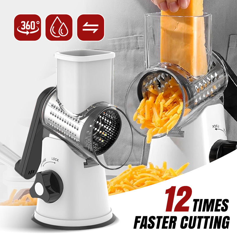 🔥Limited Time Half Price🔥 Multifunctional Manual Rotary Grater & Chopper