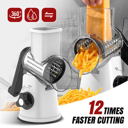 🔥Limited Time Half Price🔥 Multifunctional Manual Rotary Grater & Chopper