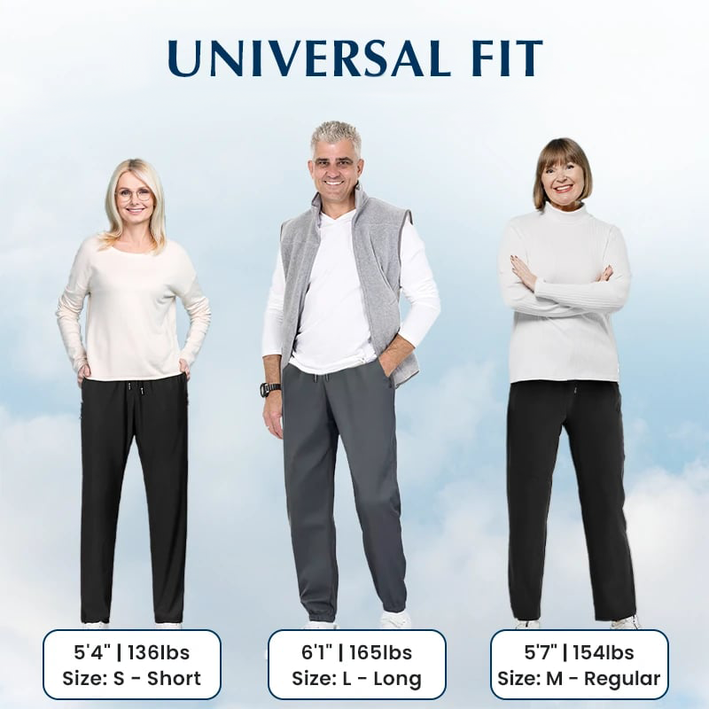 ⏳LAST DAY SALE 57% OFF!!🔥🎁Unisex Ultra Soft Stretch Perfect Drape Casual Pants