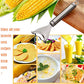 2 Counts Corn Peeler, Stainless Steel Corn Stripper Tool for Efficient Corn Kernel Removal