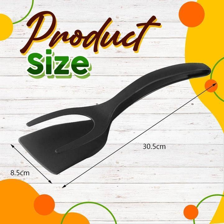📢📢50% OFF !! ⏰2 In 1 Grip Flip Tongs