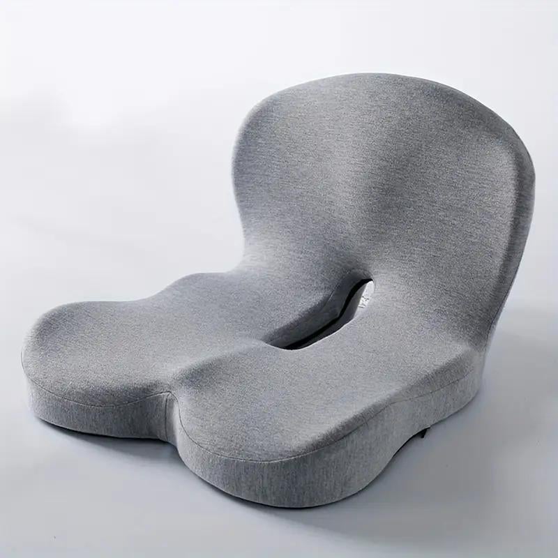 💎 50% OFF! 💎 Non-Slip Memory Foam Seat Cushion – Sciatica Relief, Breathable Mesh & Universal Fit for Car, Office & Wheelchair