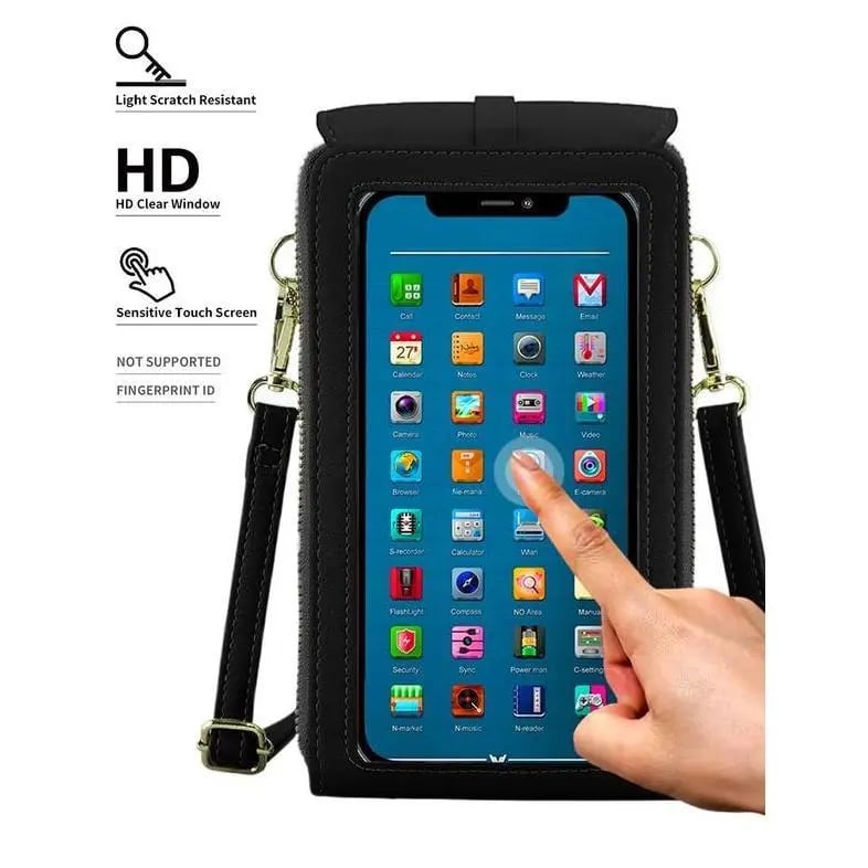 🏆Last Day Promotion 50% OFF!!👜📱 Simple and elegant women's touchscreen crossbody phone wallet
