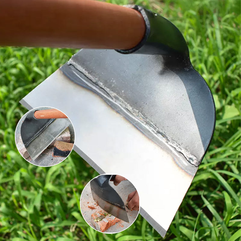 Thickened Manganese Steel Weeding and Land Reclamation Agricultural Hoe