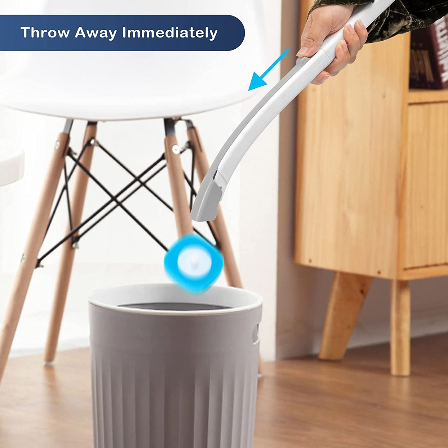 ⚡50K+ SOLD!🚽💦Hands-Free Cleaning Gadget🧽Disposable toilet cleaning tool