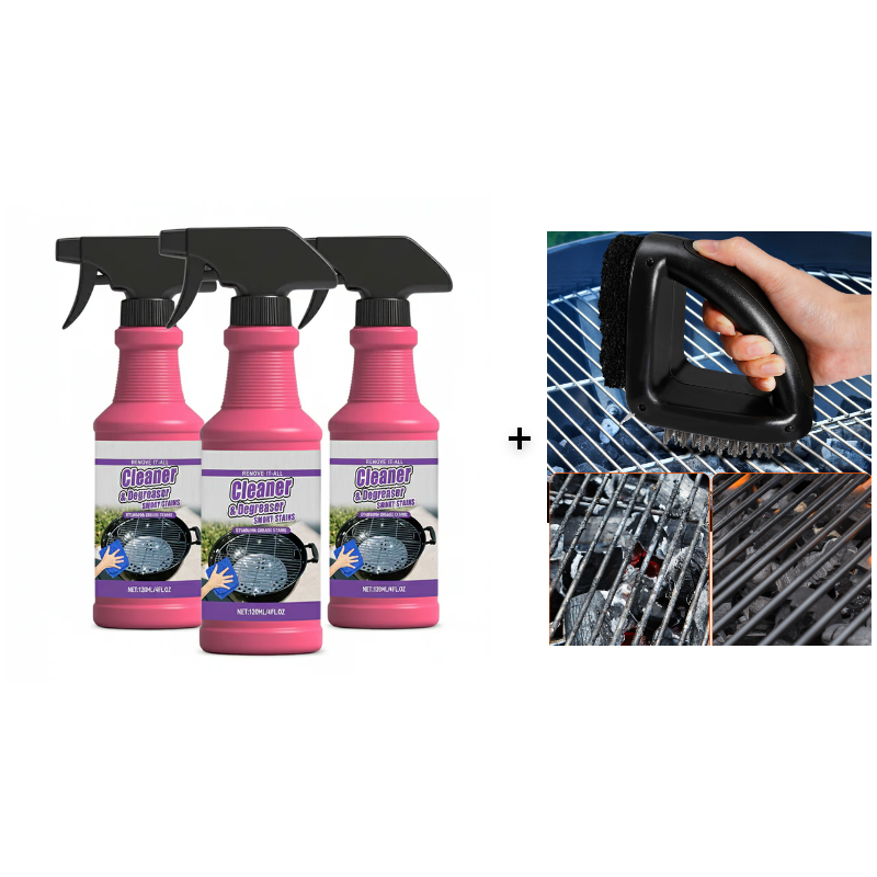 🔥Buy More Save More💥Fast-Acting Heavy-Duty Grill Degreaser Spray