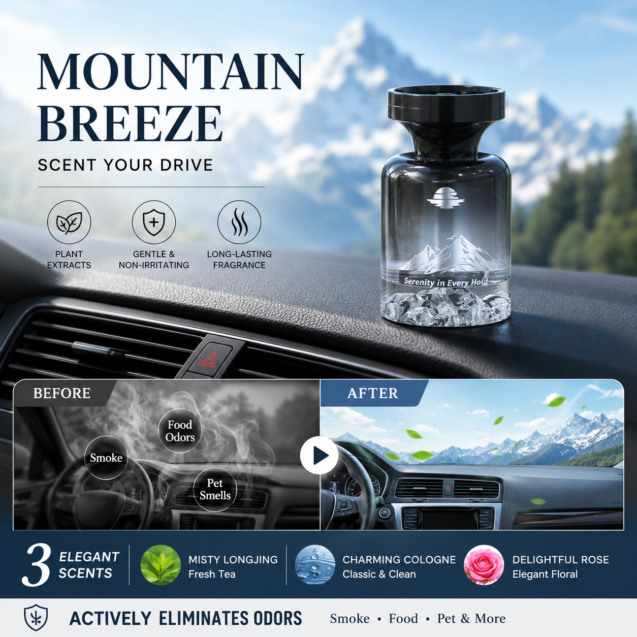 🔥LIMITED TIME 50% OFF🎁110ml Long-Lasting Car Air Freshener