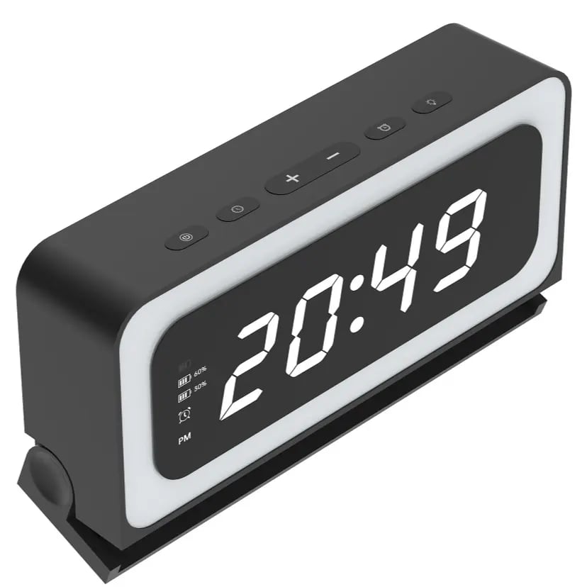 ⚡Hot Sales 50% OFF🔥Smart Digital Clock Camera with Dual Band WiFi (5GHz & 2.4GHz) | Home Security & Real-Time Monitoring System