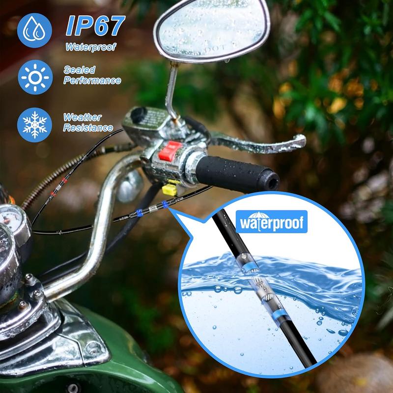 Haisstronica Solder-Seal Wire Connectors - Waterproof heat-shrink connectors with a self-soldering function