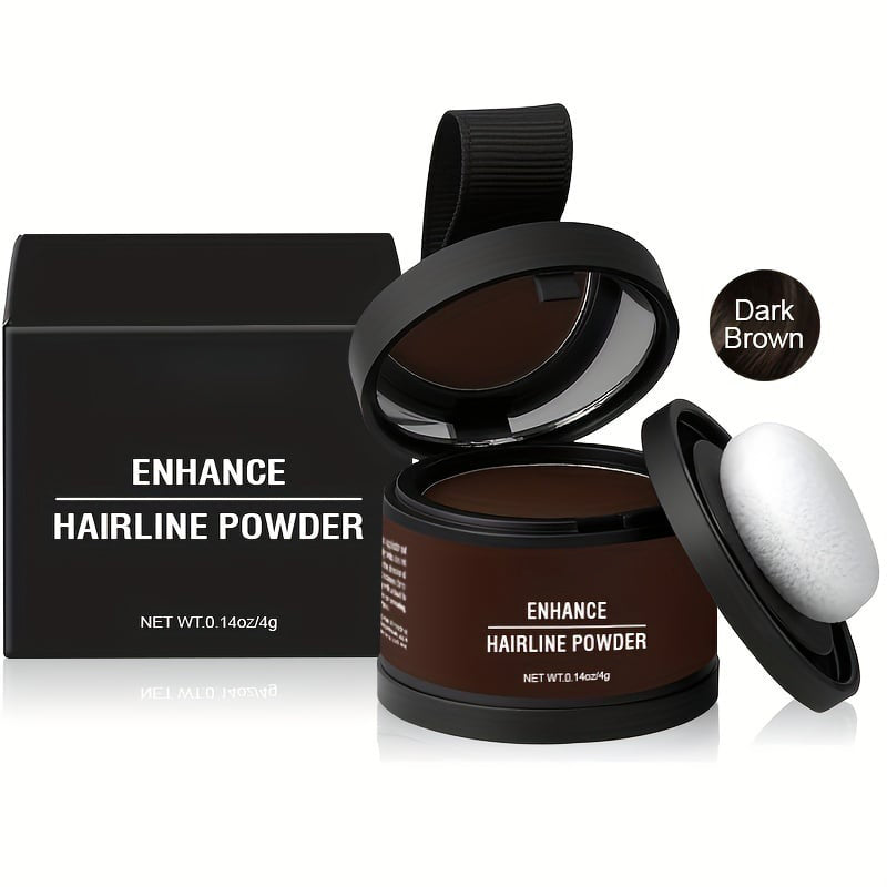 🎉53K+ Sold 💇 Hairline Powder Fit All Hair Color, Waterproof Root Touch Up Concealer For Grey & Sparse Hair