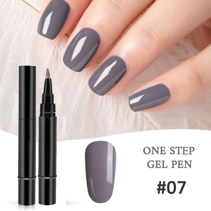 💅 Limited Time Buy 1 Get 1 Free - $19.99! ✨One Step Nail Gel Pen🎨Free handheld mini UV nail lamp💡