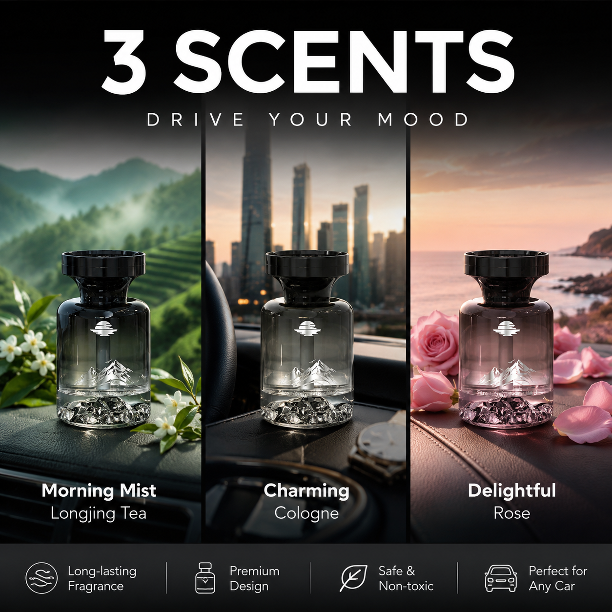 🔥LIMITED TIME 50% OFF🎁110ml Long-Lasting Car Air Freshener