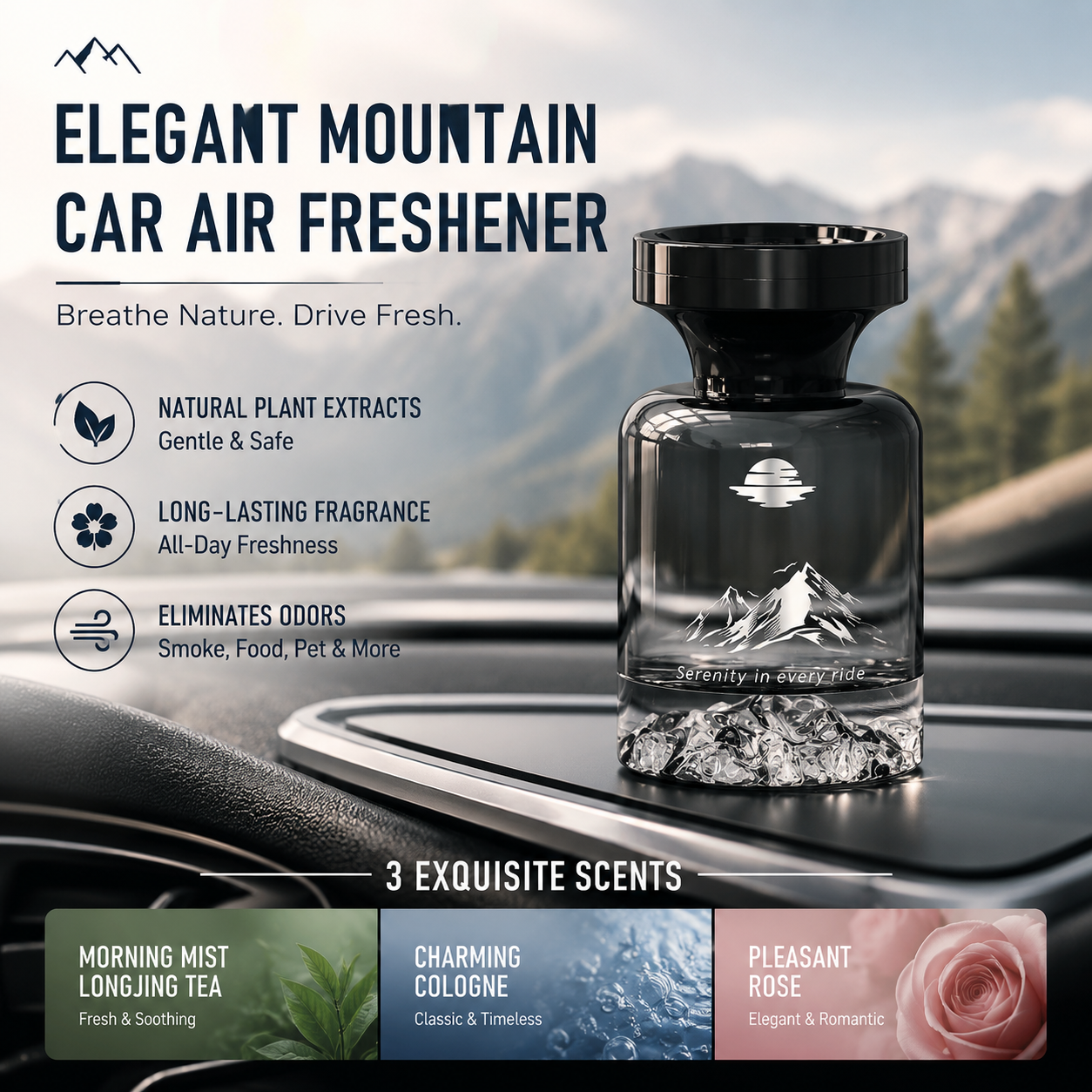 🔥LIMITED TIME 50% OFF🎁110ml Long-Lasting Car Air Freshener