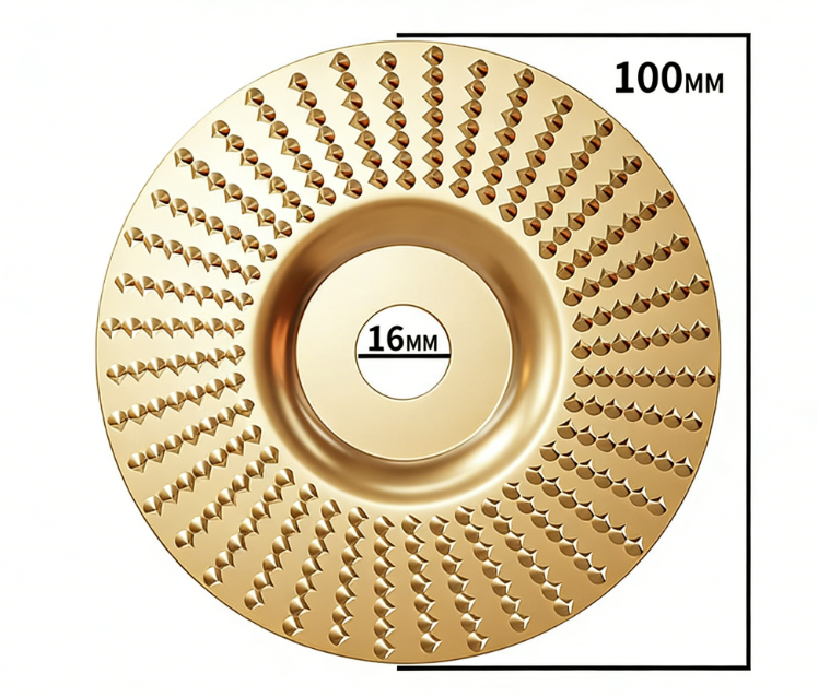 🔥 Limited Time Offer! Premium Wood Carving Disc — Super Sharp & Fast Cutting!