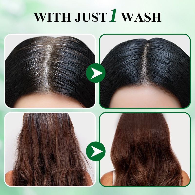 🌱Pure Plant Extract Bubble Hair Dye For Gray Hair
