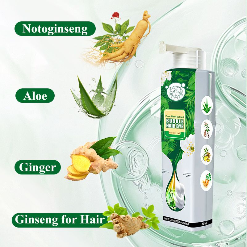 🌱Pure Plant Extract Bubble Hair Dye For Gray Hair