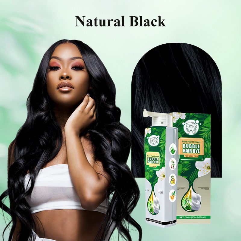 🌱Pure Plant Extract Bubble Hair Dye For Gray Hair