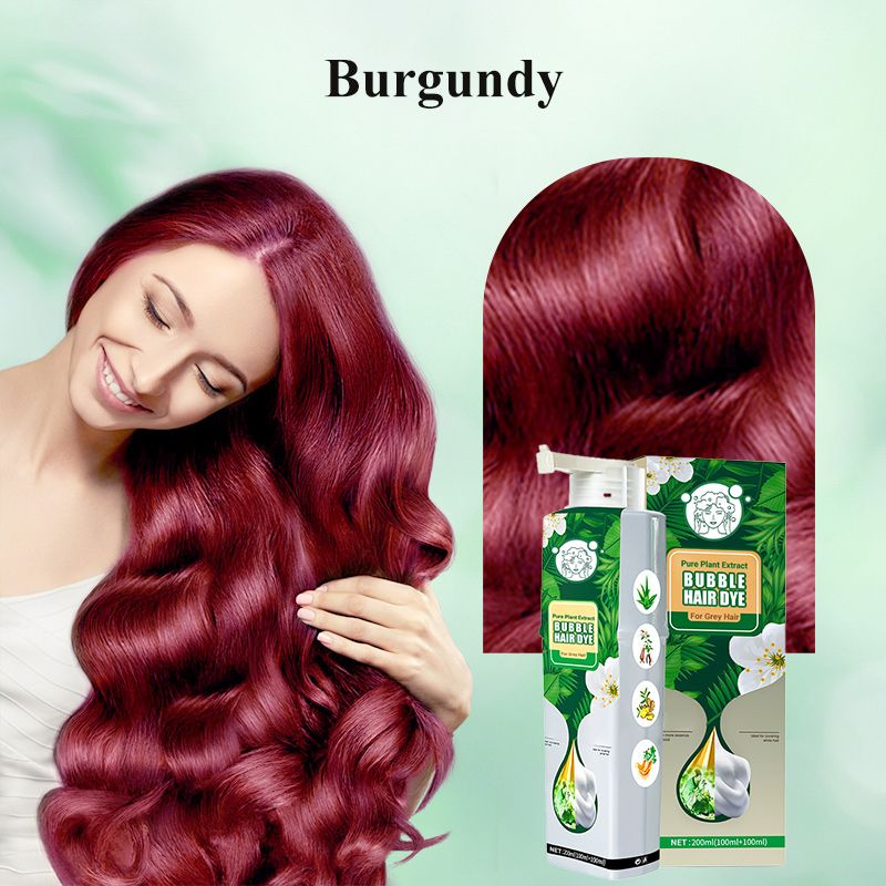 🌱Pure Plant Extract Bubble Hair Dye For Gray Hair