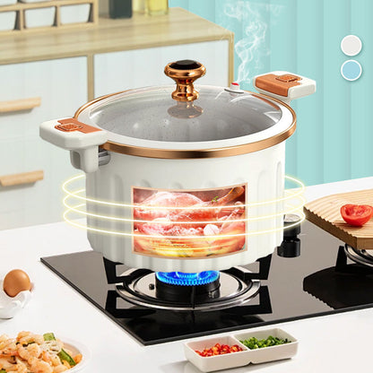 💥2025 Hot Sale For 50% 0FF💥🎊🍲Multifunctional Non-Stick Micro Pressure Cooker🔥🔥