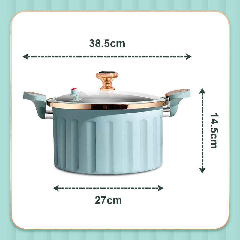 💥2025 Hot Sale For 50% 0FF💥🎊🍲Multifunctional Non-Stick Micro Pressure Cooker🔥🔥