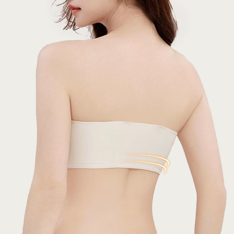 🎉55K+ Sold 👙 Invisible Strap Front Buckle Push Up Bra, Seamless Breathable Convertible Strapless Underwear🥰