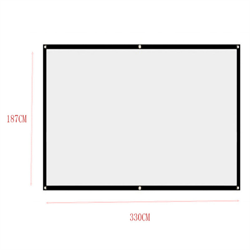 📢📢50% OFF !! ⏰📺HD Matte White Projection Screen, Immersive Home Theater🎬🌟