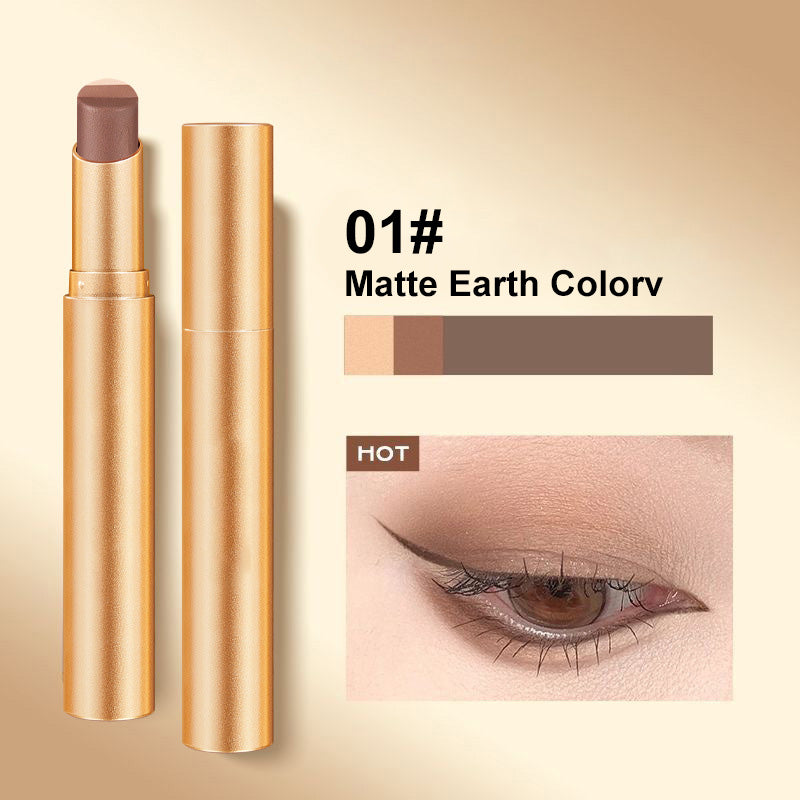🔥 50% OFF 🔥 ✨ 3 Colors in 1 One Touch Eyeshadow Stick, Perfect Makeup 💄😍