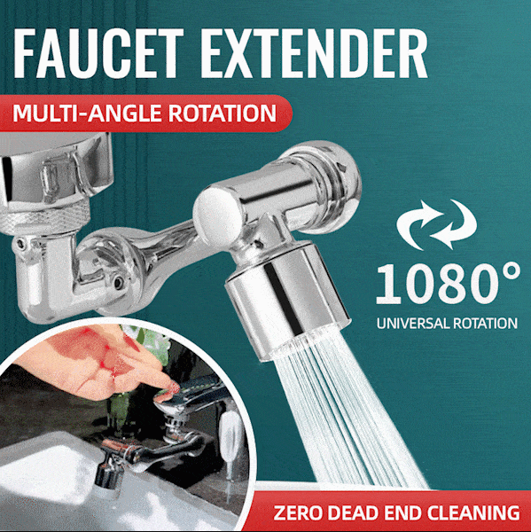💥UP TO 50% OFF💥Multifunctional Universal Splash-proof Foaming Splash Filter Extension Faucet