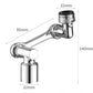 💥UP TO 50% OFF💥Multifunctional Universal Splash-proof Foaming Splash Filter Extension Faucet