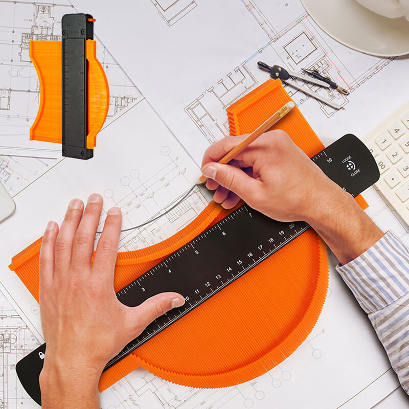 Irregular Measurement Curvature Ruler