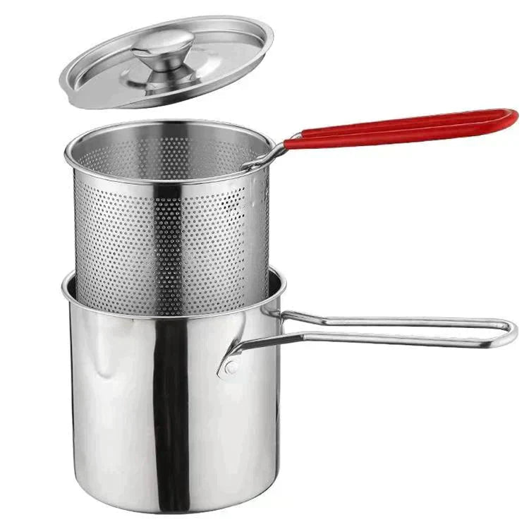 🎁Winter limited time half price💯304 Stainless Steel Multifuntional Fryer