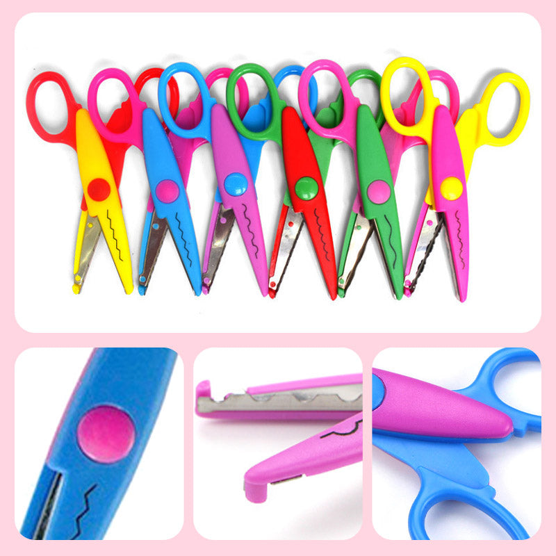 ✂️ Last Day Special Price £6.99 ! 🔥Buy 2 Get 1 Free🎁  Kids Safety Art Scissors Set – Fun, Creative & Safe for Little Hands 🎨✨