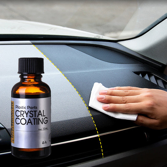 🚨HUGE DISCOUNT! 1-Step Plastic Trim Renewal – No painting! Restore faded exteriors & interiors FAST! Free sponge! 🧽✨