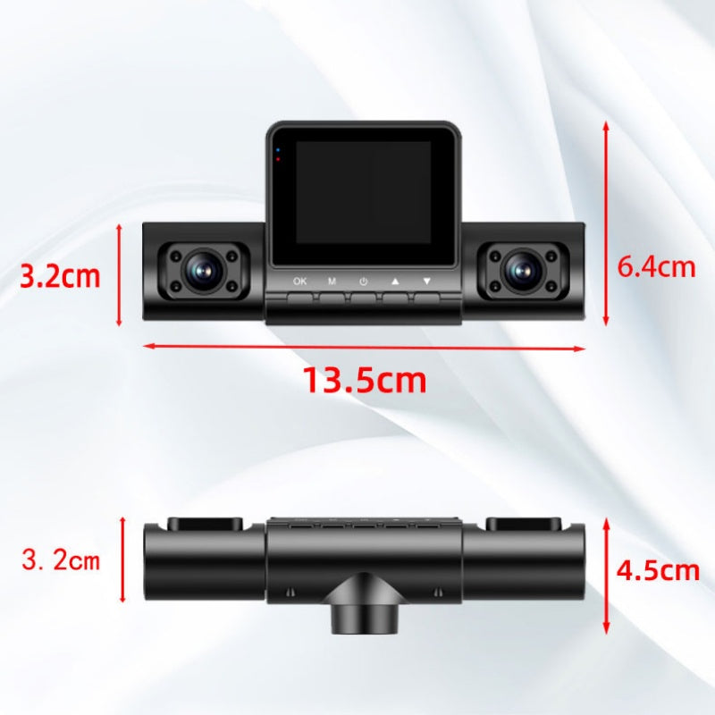 🚗1080P 4-Channel Dash Cam with Night Vision