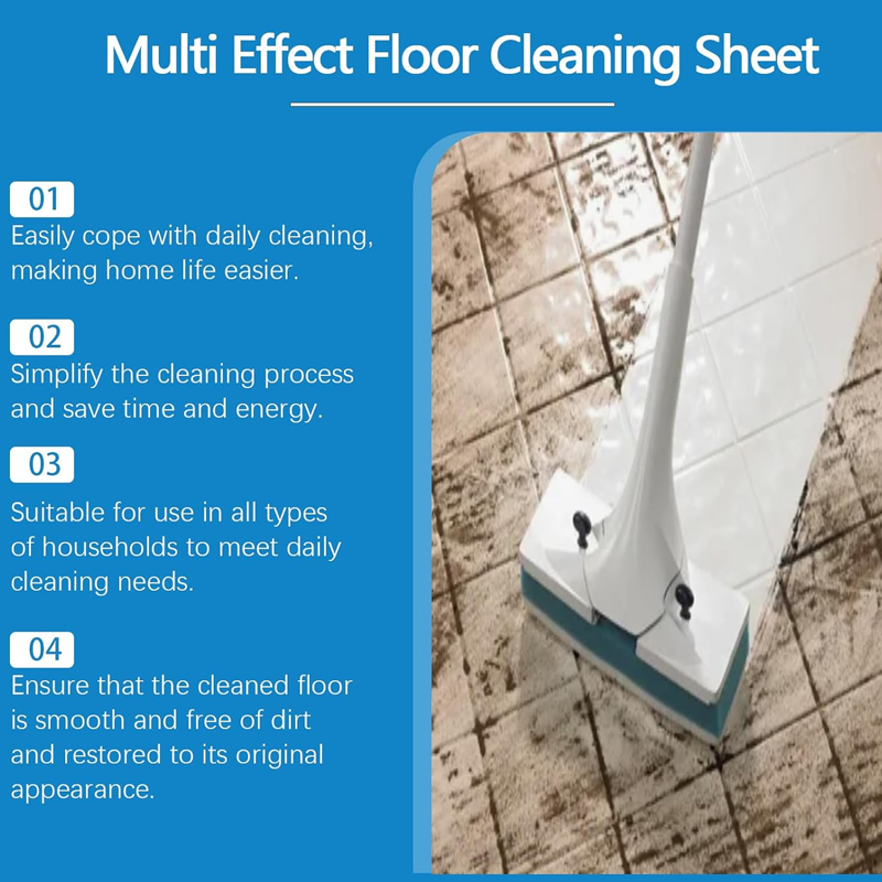 🔥Limited-time offer: Buy 2 get 1 free-Multi-Effect Decontaminating Floor Cleaning Sheet