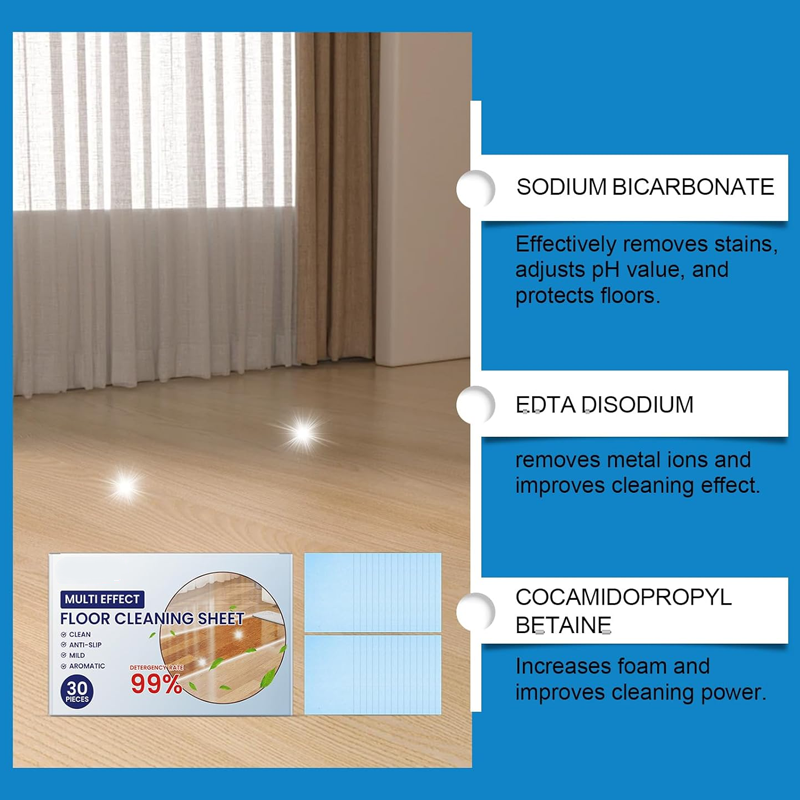 🔥Limited-time offer: Buy 2 get 1 free-Multi-Effect Decontaminating Floor Cleaning Sheet