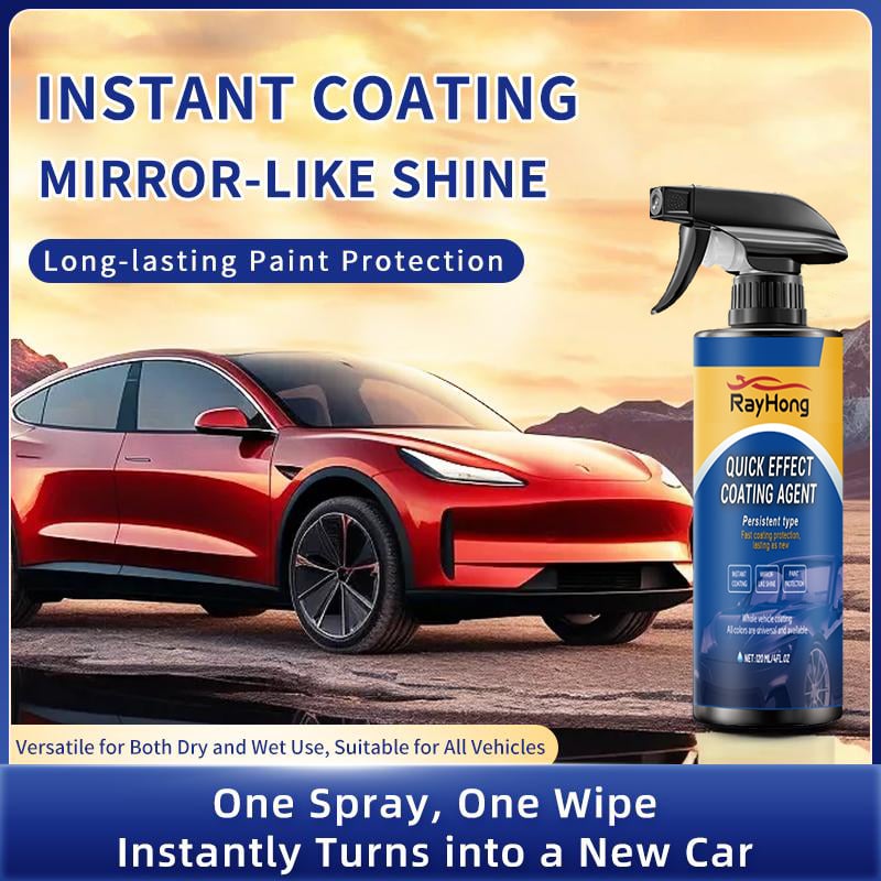 ✨LAST DAY SALE -BUY 2 GET 1 FREE ✨Advanced Car Quick-acting Coating Agent Spray