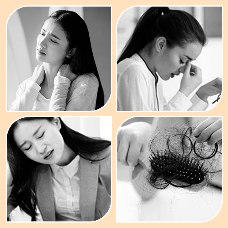 ✨️2025 Hot Sale✨️Wooden Head Massager Comb & Gua Sha Tool