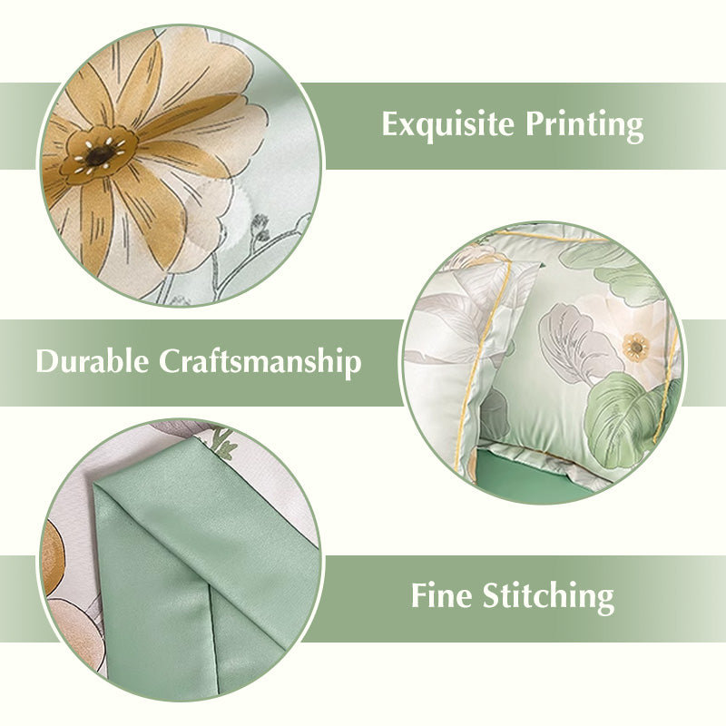 ❄️✨Breathable & Cooling Quilt 4-Piece Set✨