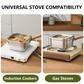 🫕Multi-Function Frying Cooker Set - Fryer, Cooker, Fresh Keeping & Vegetables Washing