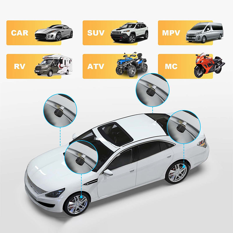 Bluetooth Tire Pressure Sensors