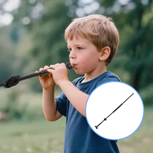 Professional Blowgun with Cone-Shaped Targets
