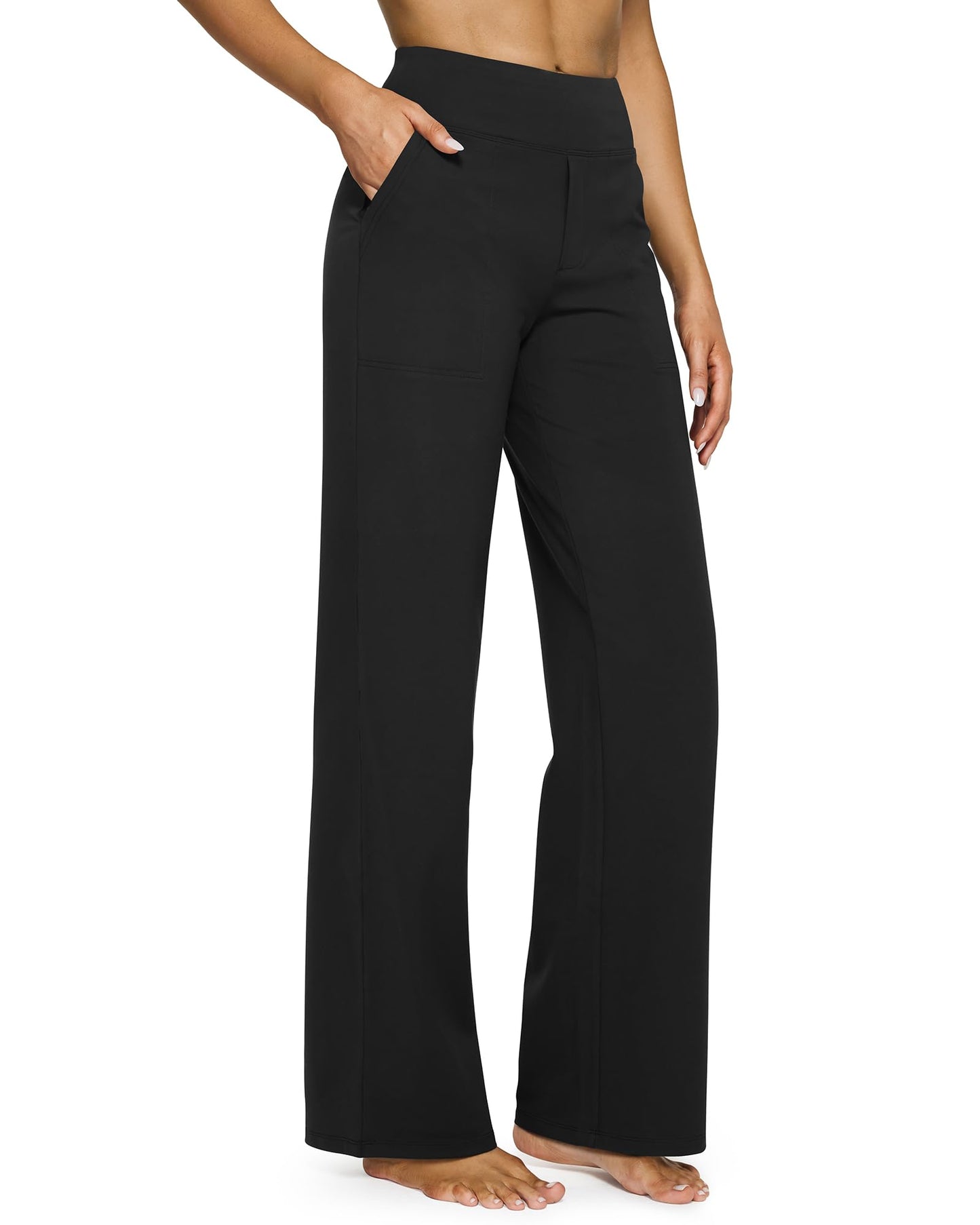 🔥Hot Sale 50% Off🔥Women's High Waist Stretch Casual Yoga Wide Leg Pants