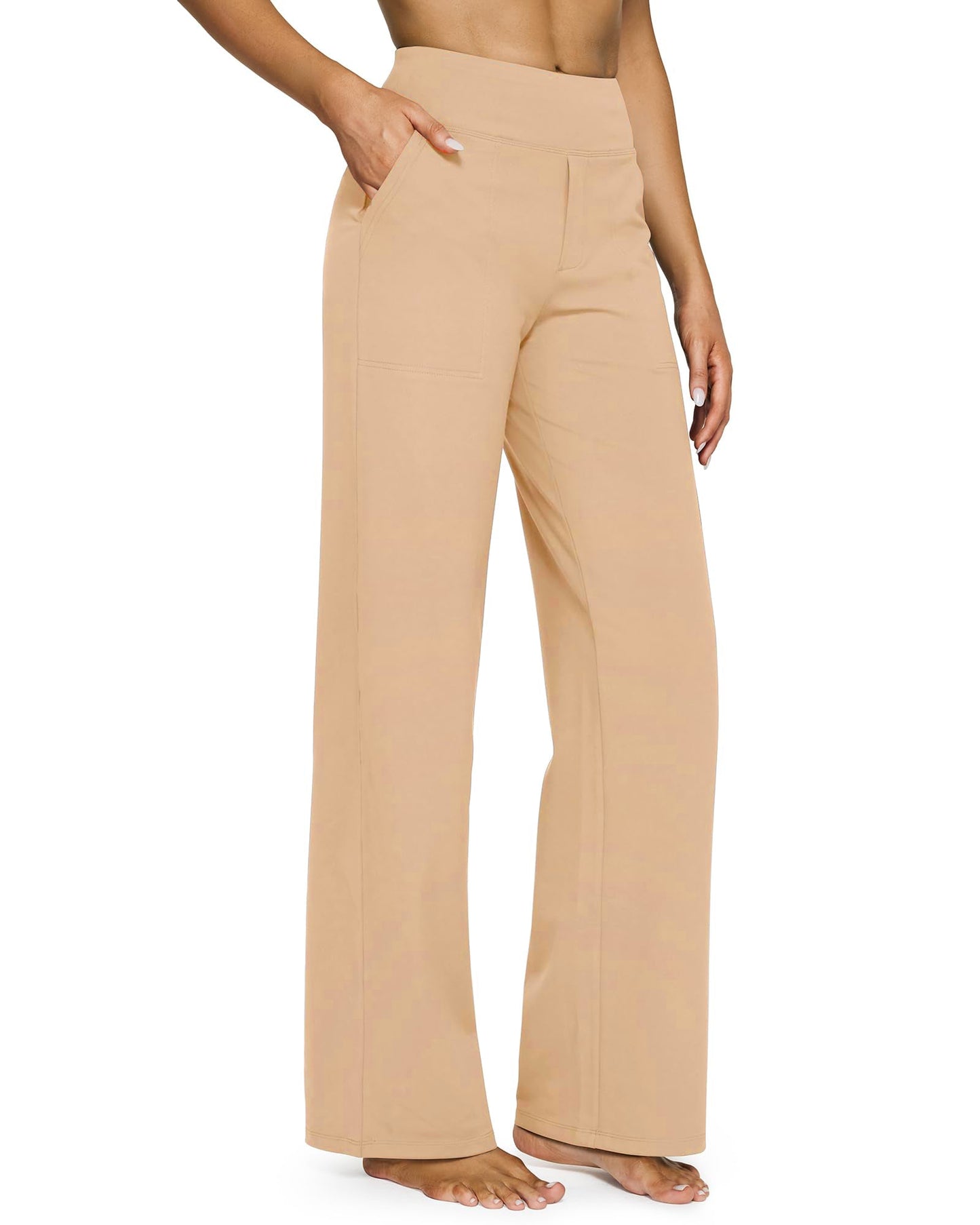 🔥Hot Sale 50% Off🔥Women's High Waist Stretch Casual Yoga Wide Leg Pants