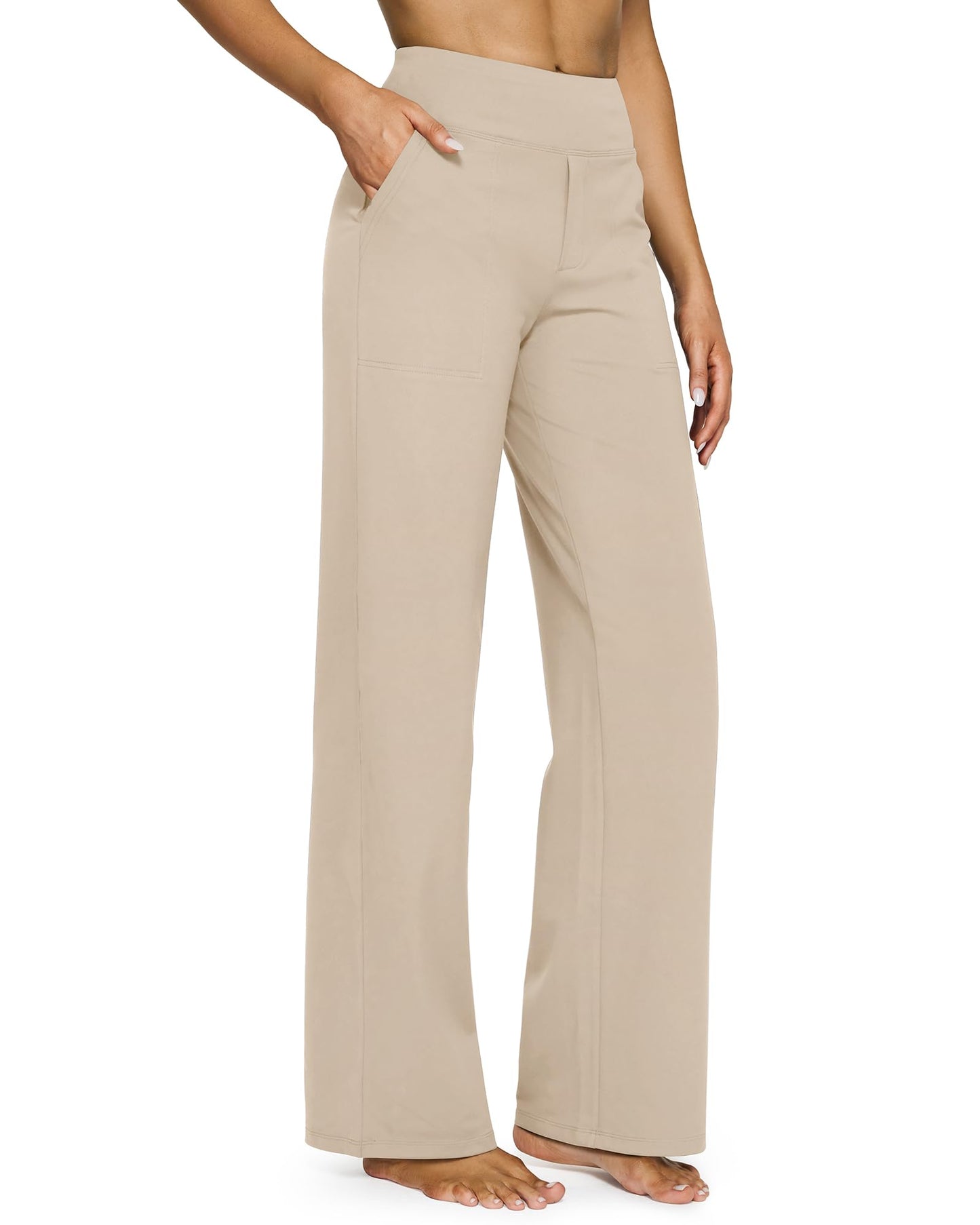 🔥Hot Sale 50% Off🔥Women's High Waist Stretch Casual Yoga Wide Leg Pants