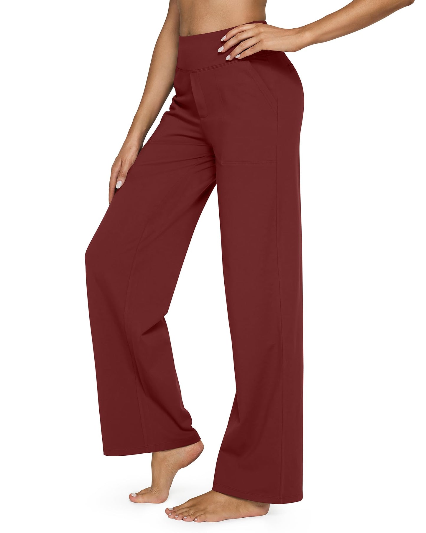 🔥Hot Sale 50% Off🔥Women's High Waist Stretch Casual Yoga Wide Leg Pants