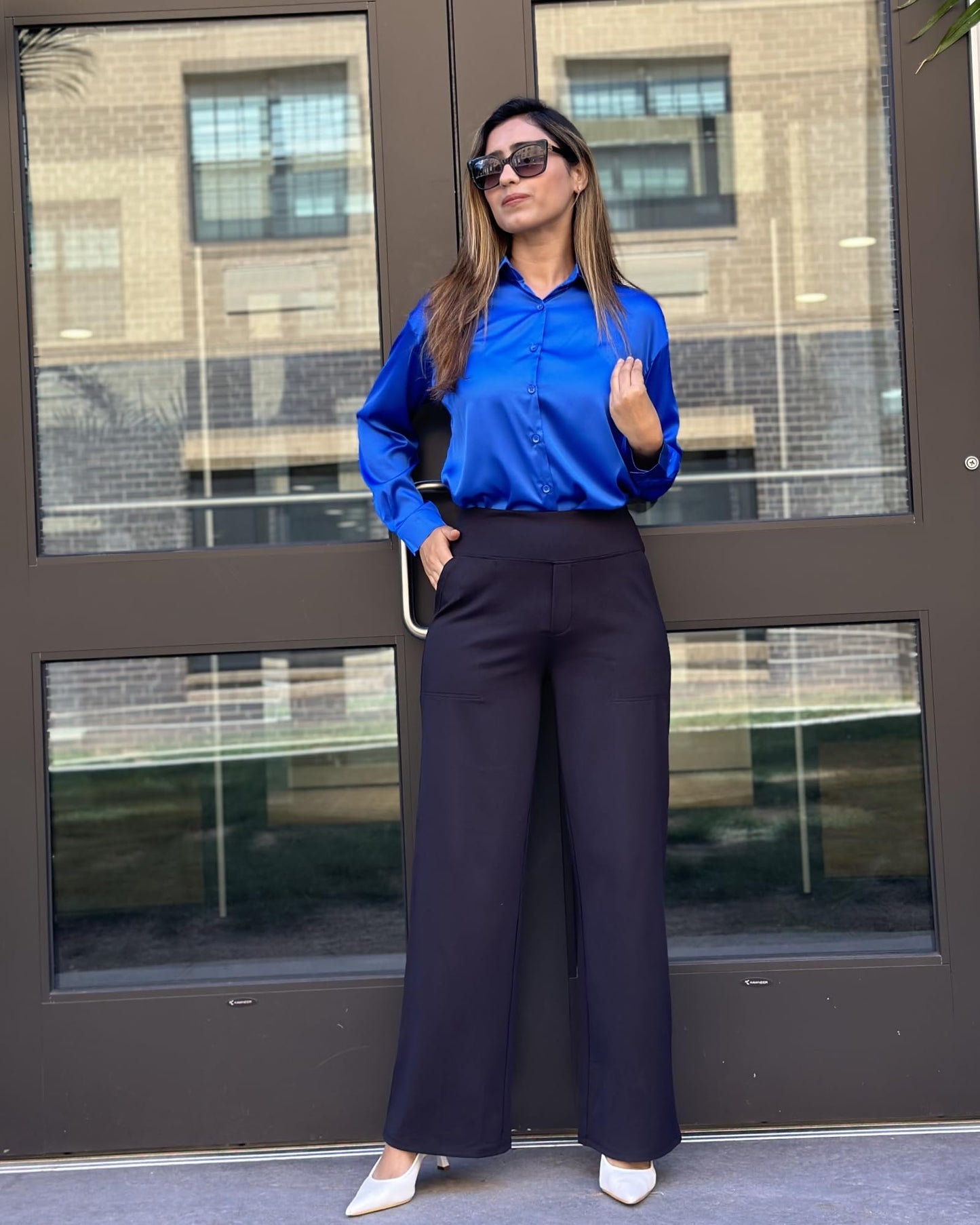 🔥Hot Sale 50% Off🔥Women's High Waist Stretch Casual Yoga Wide Leg Pants